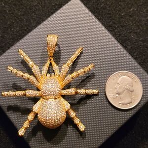 Iced out Tarantula Spider pendant